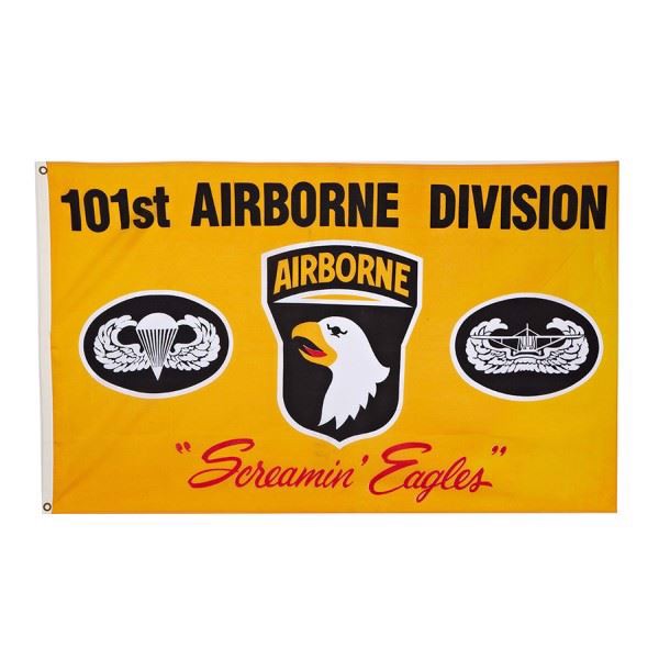 Airborne flag "Screaming Eagles"