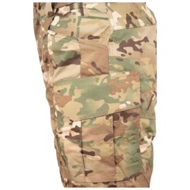 5.11 Tactical Hot Weather Combat Bukser i farven MultiCam med bukselomme set tæt på