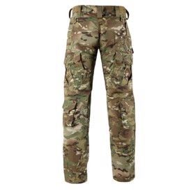 Army bukser med forstærkning på knæ og bagen