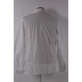 hvid langærmet armyskjorte til kvinder