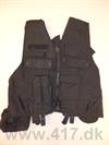 Tactical pack vest, sort