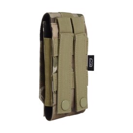 Brandit Molle Phone Pouch Large i farven Tactical Camo set bagfra