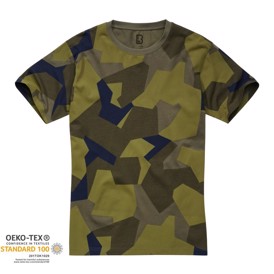 Camouflage T-shirt til herre i Svensk Camo