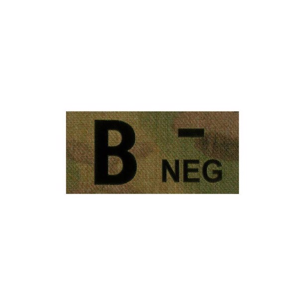 B-NEG Infrared velcromærke fra Clawgear
