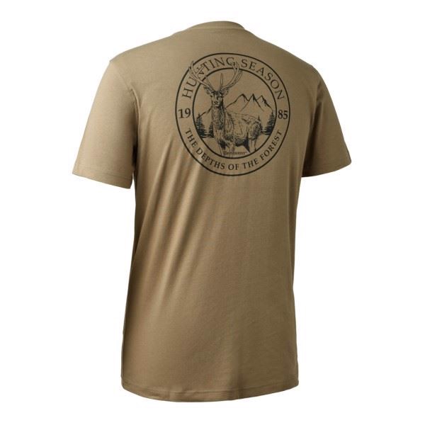Deerhunter Easton T-shirt i farven Driftwood set bagfra