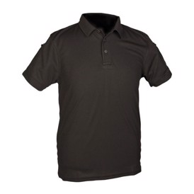 Mil-Tec Tactical Quick Dry Polo T-shirt set i farven Sort