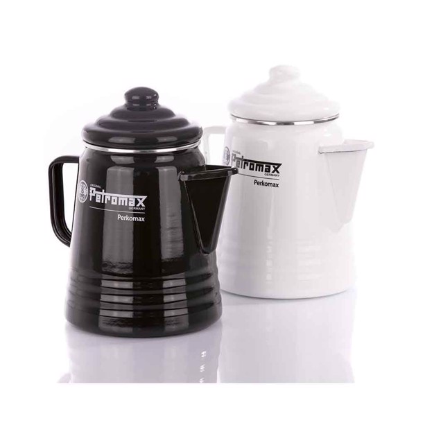 Petromax Perkomax Coffe Pot, 1,3 liter, hvid