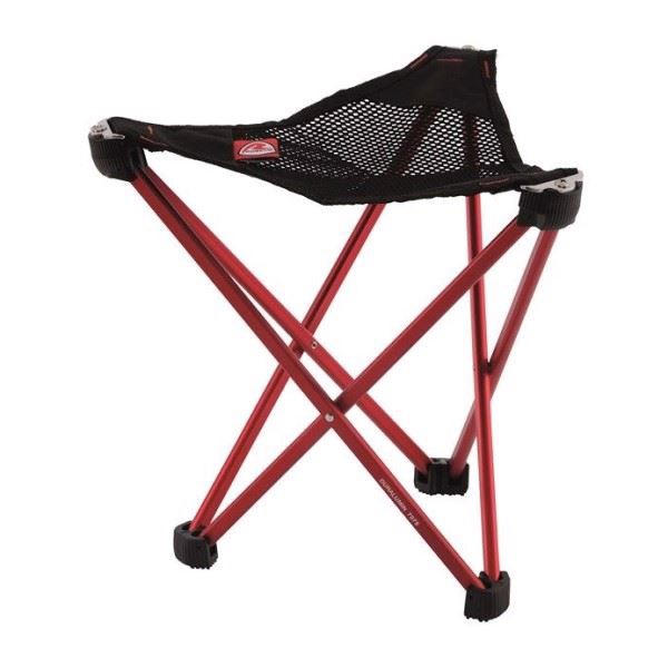 Foldbar letvægts stol i aluminium fra Robens i farven Rød