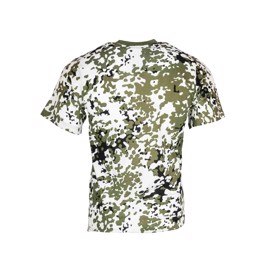 Rundhalset t-shirt med camoflageprint