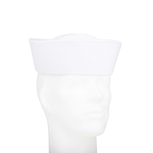 US navy sailor cap i hvid