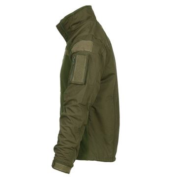 101 INC Combat fleece jakke, Grøn set fra siden