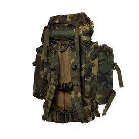 Robuste bærestopper og hoftebælte på Commando rygsæk