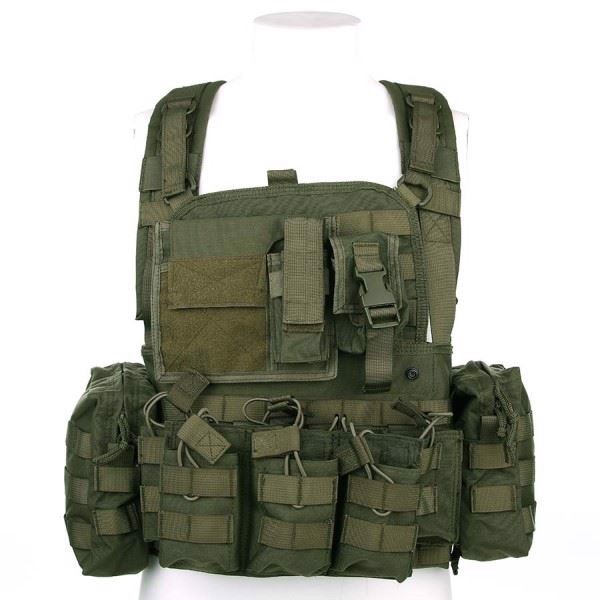 101 INC Operator Chest Rig Vest, Grøn