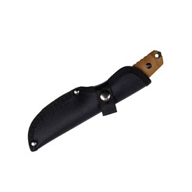 coyote farvet kniv fra 101 inc i nylonskede