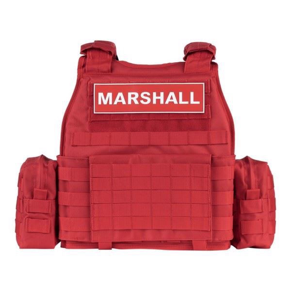 101 INC Tactical Marshall Vest i farven Rød