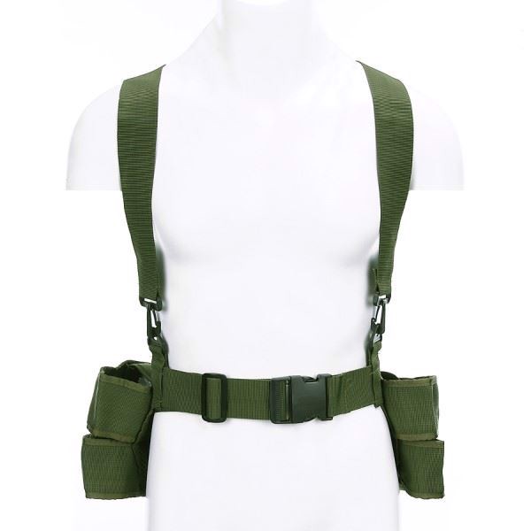 101 INC Tactical Paintball Vest i farven Oliven