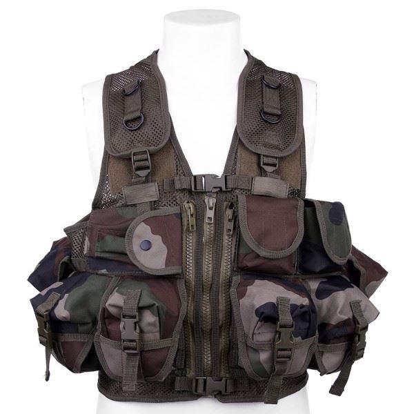 101 INC Tactical Ranger Vest i farven French Camo