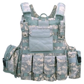 101 INC Tactical Raptor Vest i farven ACU