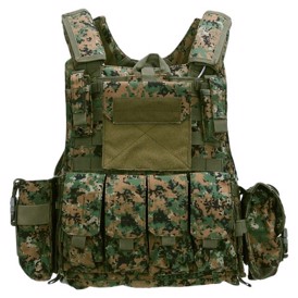 101 INC Tactical Raptor Vest i farven Digital Camo