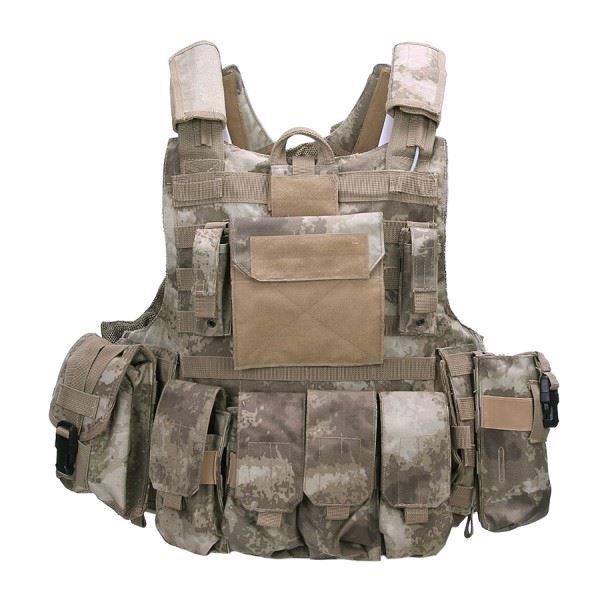 101 INC Tactical Raptor Vest, Camouflage, ICC AU