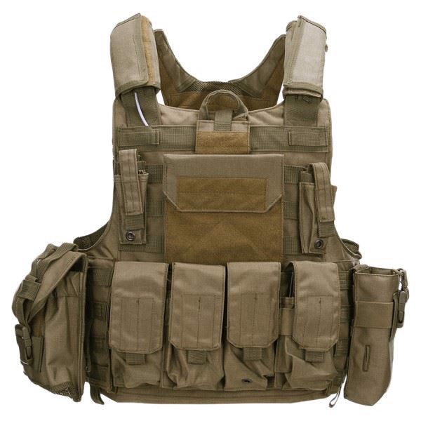 101 INC Tactical Raptor Vest i farven Sand