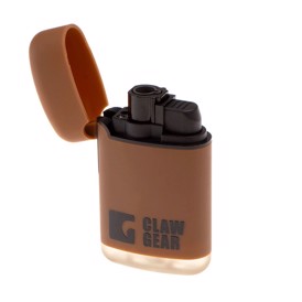 Åben coyote farvet Clawgear storm lighter