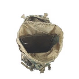 Woodland camouflage rygsæk på 35 liter