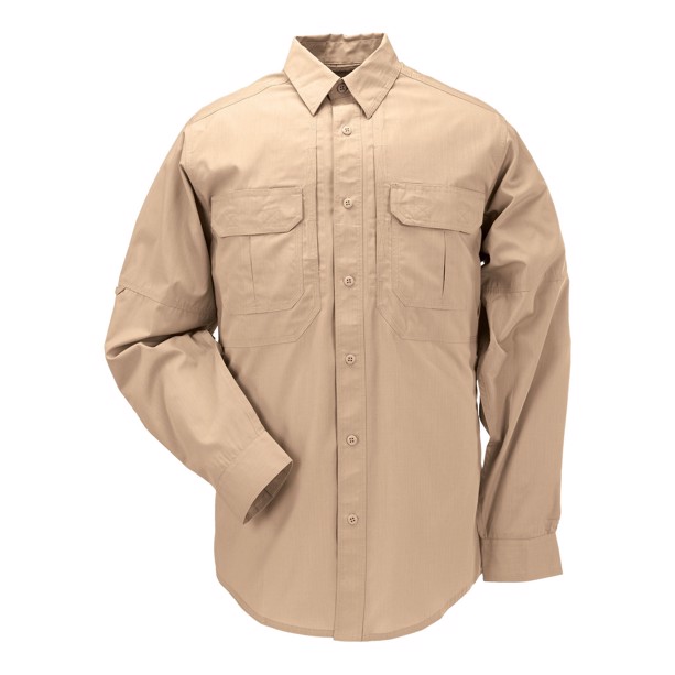 5.11 Tactical Taclite Pro L/S skjorte, Coyote, S
