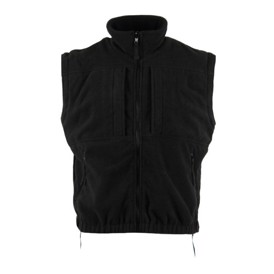 Tactical 5.11 vest i sort fleece