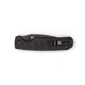 5.11 Tactical Braddock DP mini foldekniv i farven Sort med bælteclips