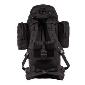 Sort 5.11 Rush 100 Tactical rygsæk med MOLLE stropper og mange lommer