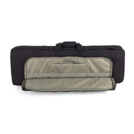 5.11 Tactical 36 tommer Double Rifle Case i farven Sort med åbent frontrum