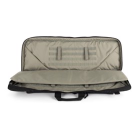 5.11 Tactical 36 tommer Double Rifle Case i farven Sort med åbent hovedrum