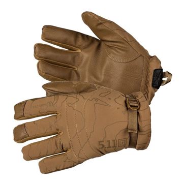 5.11 Tactical Adiron Insulated Handske set i farven Kangaroo