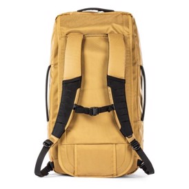 5.11 Tactical Allhaula Duffel Bag 65 liter set i farven Old Gold som rygsæk