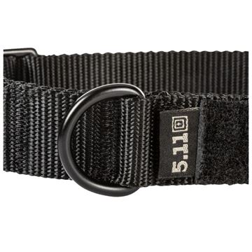 5.11 Tactical Aros K9 Hundehalsbånd set i farven Sort med D-ring
