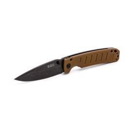 5.11 Tactical Braddock DP Full foldekniv i farven Kangaroo set i vinkel