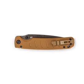 5.11 Tactical Braddock DP Full foldekniv i farven Kangaroo med lommeclips