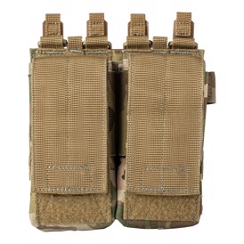 5.11 Tactical Flex Double AR Mag Cover Pouch åben i farven MultiCam