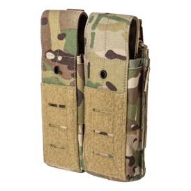 5.11 Tactical Flex Double AR Mag Cover Pouch fra siden i farven MultiCam