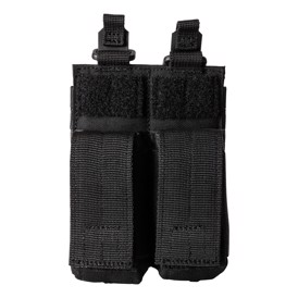 5.11 Tactical Flex Double Pistol Mag cover Pouch åben i farven sort