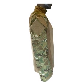 5.11 Tactical Flex-Tac TDU Rapid Kampskjorte i farven MultiCam set fra siden