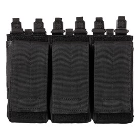 5.11 Tactical Flex Triple AR Mag Cover Pouch åben i farven Sort