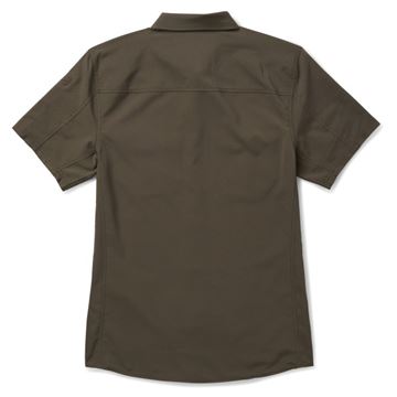 5.11 Tactical Freedom Flex Modern Kortærmet Skjorte set i farven Ranger Green bagfra