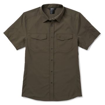 5.11 Tactical Freedom Flex Modern Kortærmet Skjorte set i farven Ranger Green