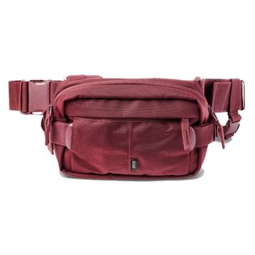 5.11 Tactical LVC6 Waist Pack set i farven Garnet forfra