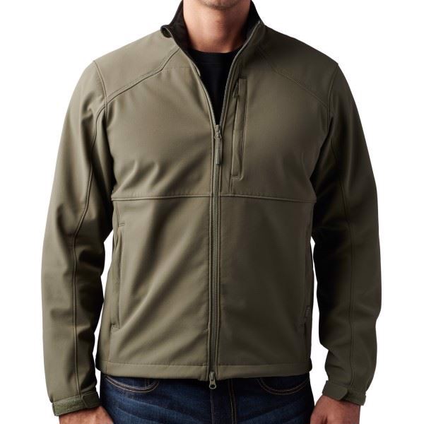 5.11 Tactical Nevada Softshell Jakke set i farven Ranger Green