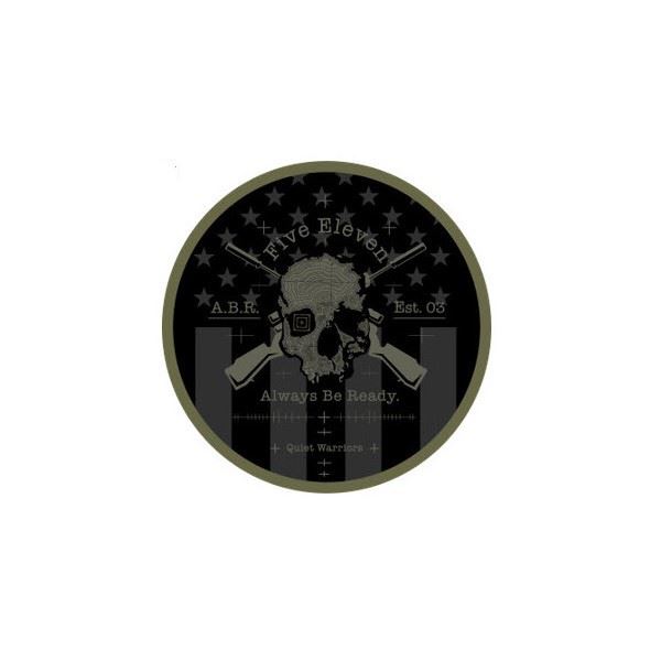 5.11 Tactical Quiet Warrior USA Patch, velcromærke