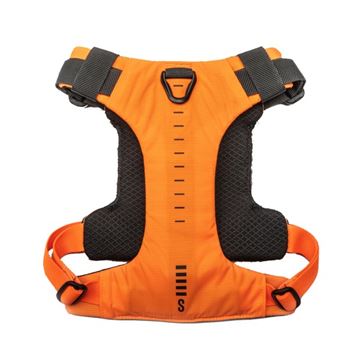 5.11 Tactical ROVR Hundesele set i farven Flourscn Orange/Sort underside
