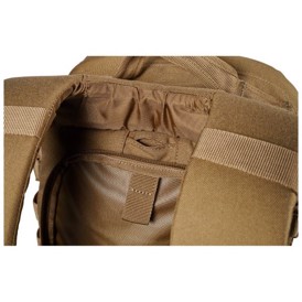 5.11 Tactical Rush12 2.0 rygsæk, 24 liter i farven Kangaroo med kabelgennemføring til Camelbag